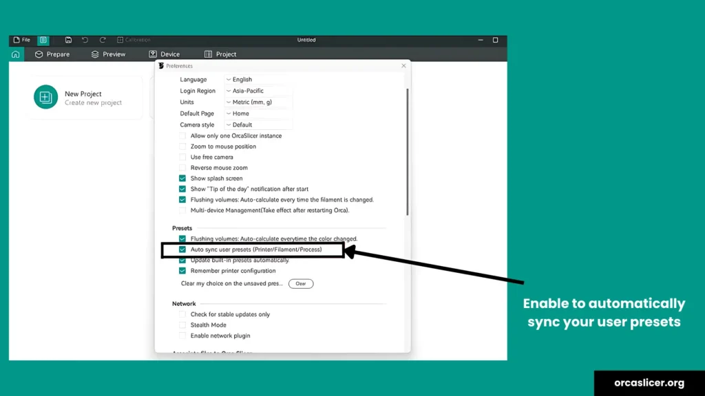 Auto Sync