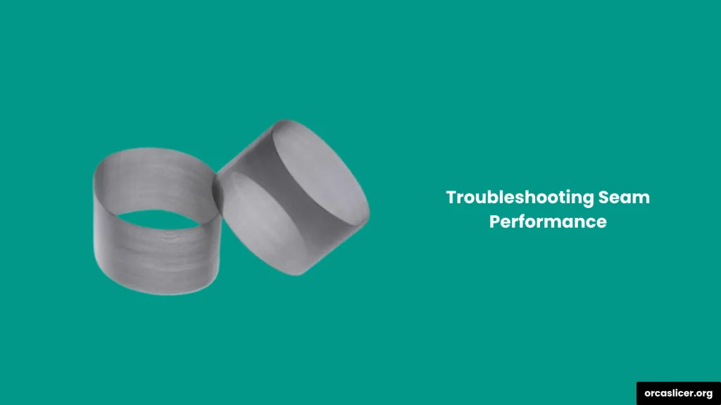 Ustawienia szwu 18 Troubleshooting Seam Performance